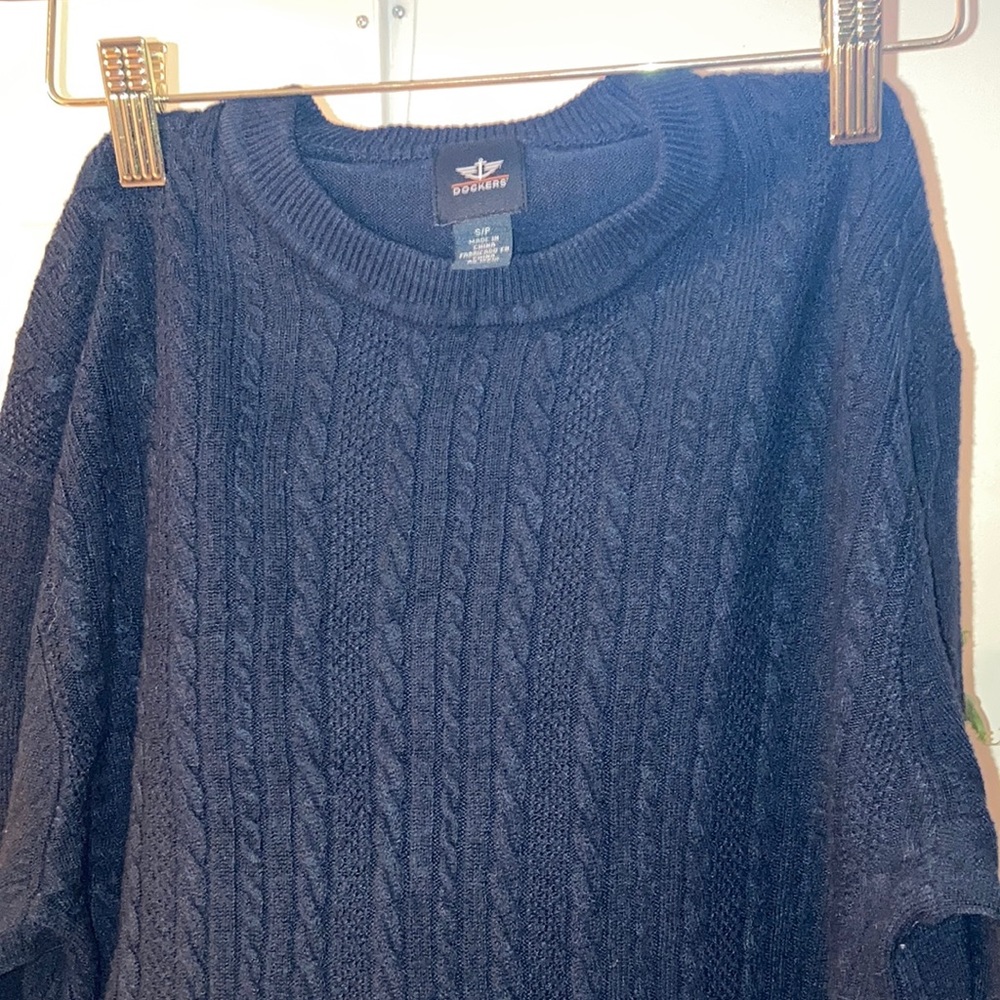 Navy Blue Dockers Sweater